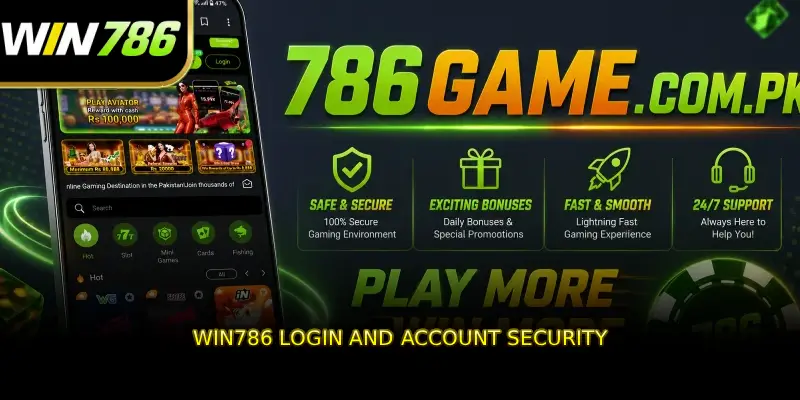 WIN786 Login and Account Security