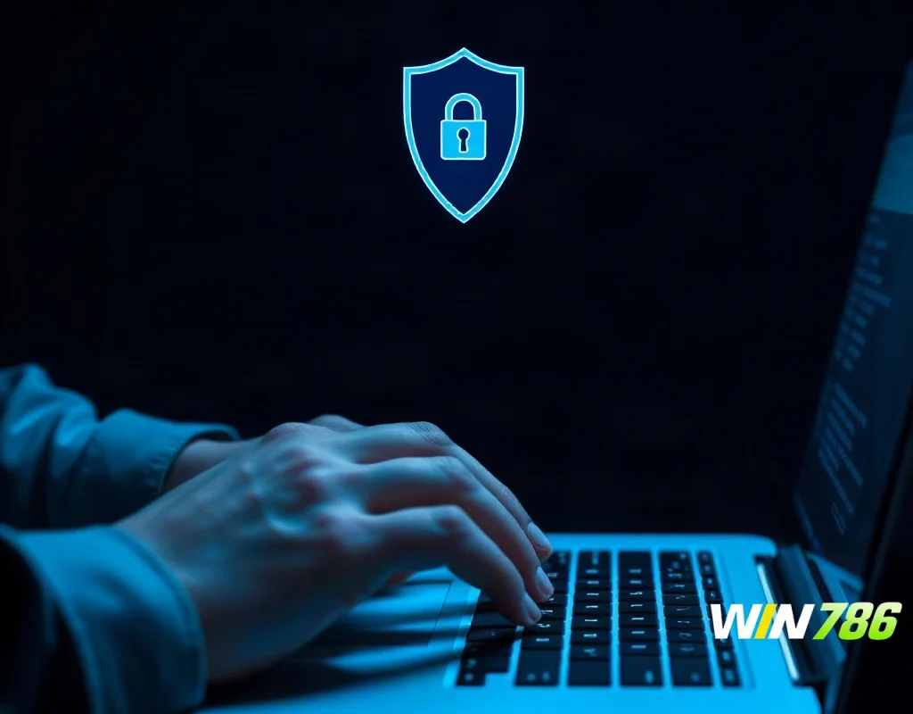 Creating a strong password on a laptop