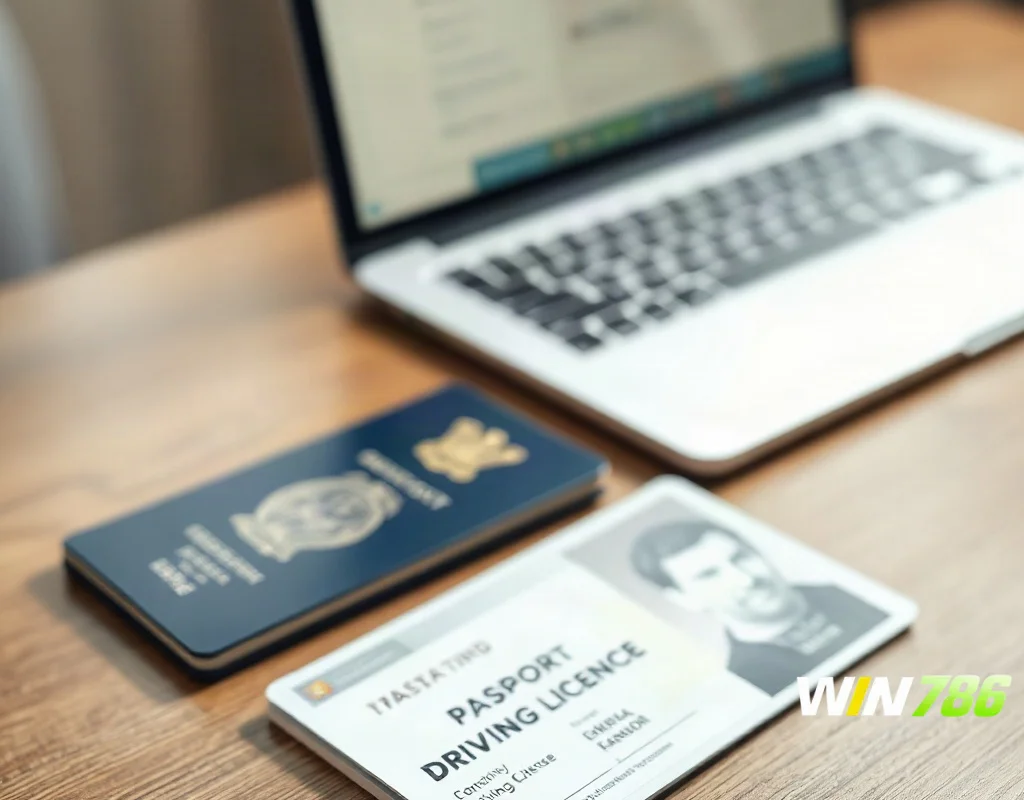 Accepted documents: passport and driver's license for age verification.