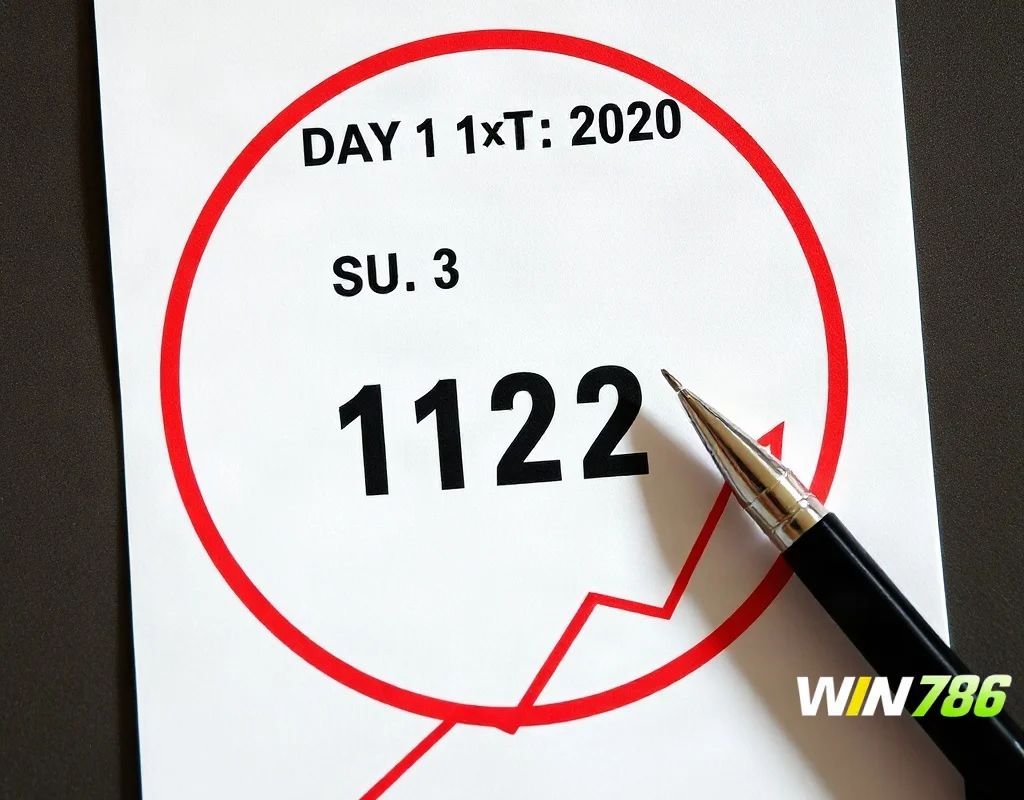 Calendar and progress arrow representing updates to WIN786 fair play policy.