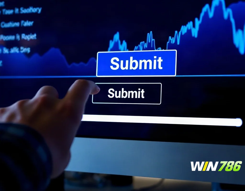 Submitting KYC documents on WIN786 platform