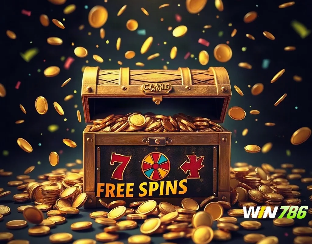 WIN786 welcome bonus and free spins