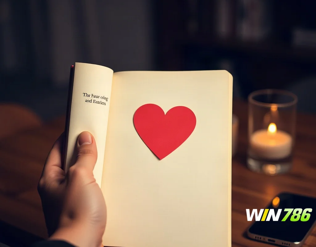 Book with heart and phone symbolizing support resources